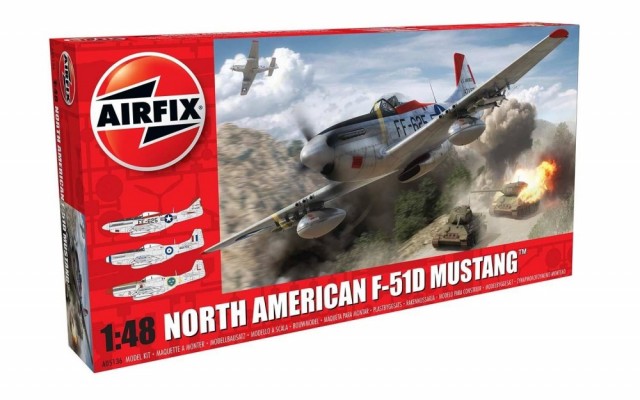 Airfix 1/48 North American F-51D Mustang