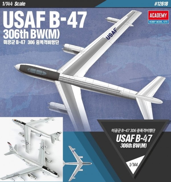 Academy 1/144 USAF B-47 306th BW(M)
