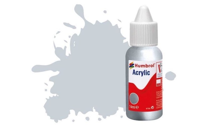Humbrol Akryl No 56 Aluminium - Metallic 14ml Dropper Bottle