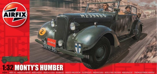 Airfix byggesett 1/32 Monty´s Humber A05360