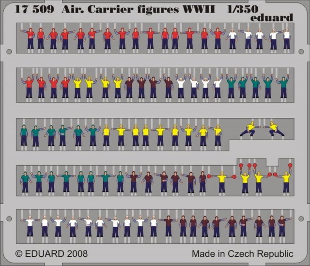 Eduard 1/350 WWII Aircraft Carrier Figures