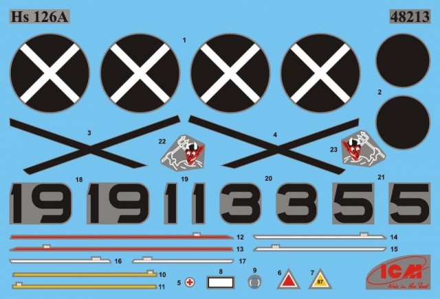ICM 1/48 Hs 126A-1 with Bomb Rack
