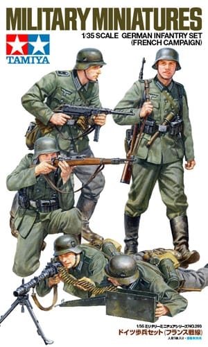 Tamiya 1/35 German Infantry Set French Campaign