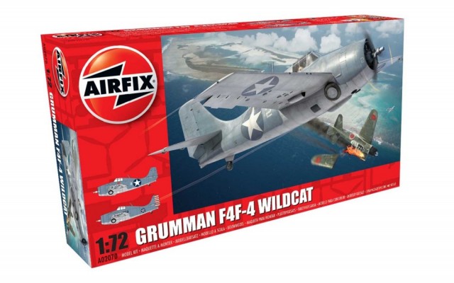 Airfix byggesett 1/72 Grumman F4F-4 Wildcat A02070