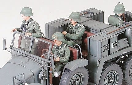 Tamiya 1/35 Krupp Protze 1ton (6x4) Towing Truck w/3.7cm PAK