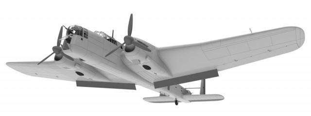 Airfix 1/72 Armstrong Whitworth Whitley Mk.V A08016