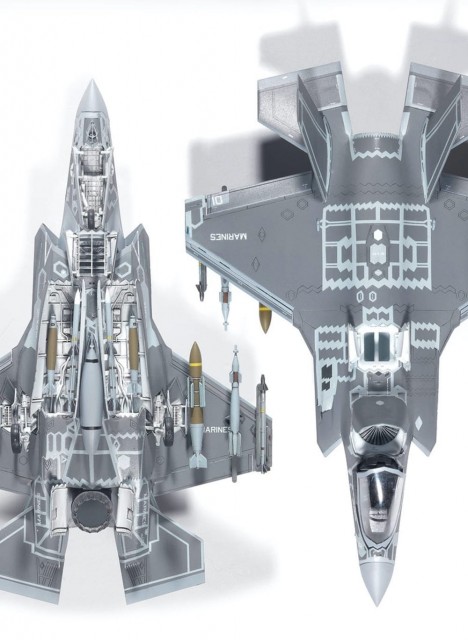 Academy 1/72 USMC F-35B VMFA-121 Green Knights