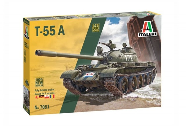 Italeri 1/72 T-55 A Medium Battle Tank