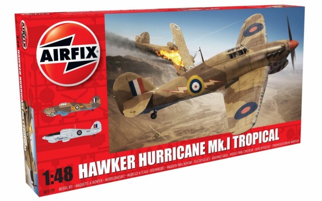 Airfix 1/48 Hawker Hurricane Mk.I Tropical