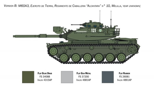 Italeri 1/35 M60A3