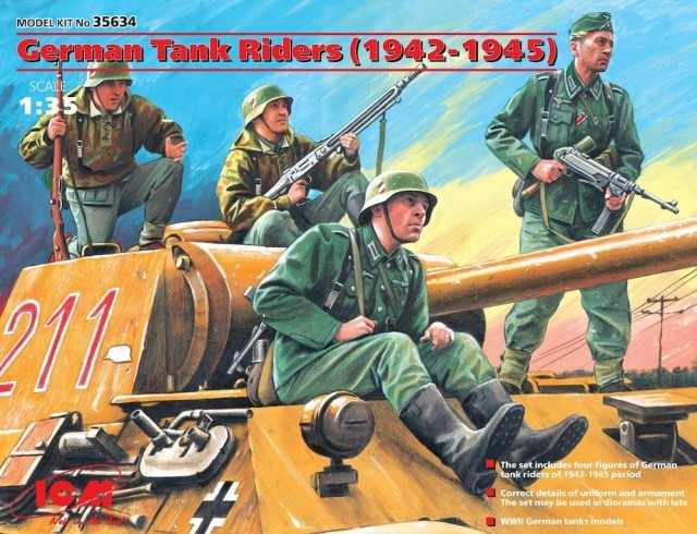 ICM 1/35 German Tank Riders (1942-1945)