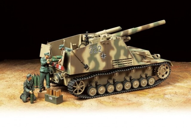 Tamiya 1/35 German Heavy SP Howitzer Hummel (Late Production)