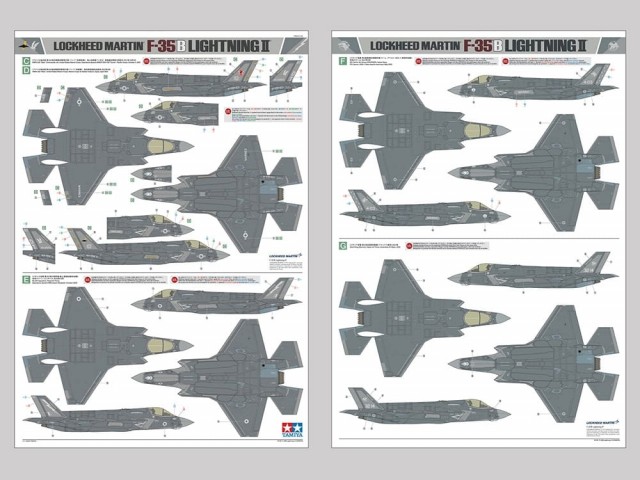 Tamiya 1/48 Lockheed Martin F-35B Lightning II