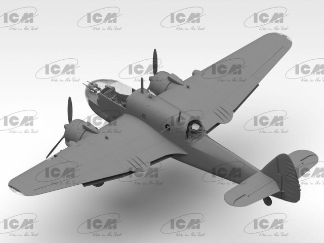 ICM 1/48 Bristol Beaufort Mk.I WWII British Torpedo-Bomber