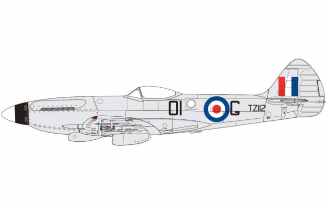 Airfix 1/48 Supermarine Spitfire FR Mk.XIV